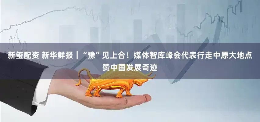 新玺配资 新华鲜报｜“豫”见上合！媒体智库峰会代表行走中原大地点赞中国发展奇迹